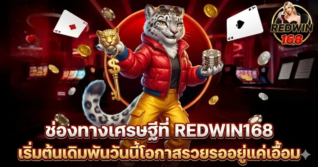 ช่องทางเศรษฐีที่ REDWIN168 เริ่มต้นเดิมพันวันนี้โอกาสรวยรออยู่แค่เอื้อม